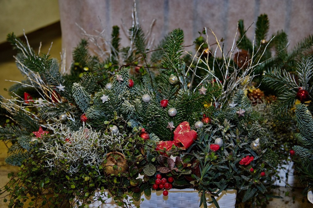 Vánoce dekorace Zahradnictví Hrdlička 